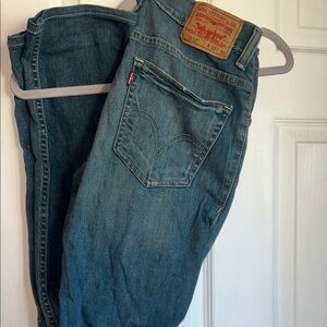 Levi's Men's Slim Straight Jeans in Blue